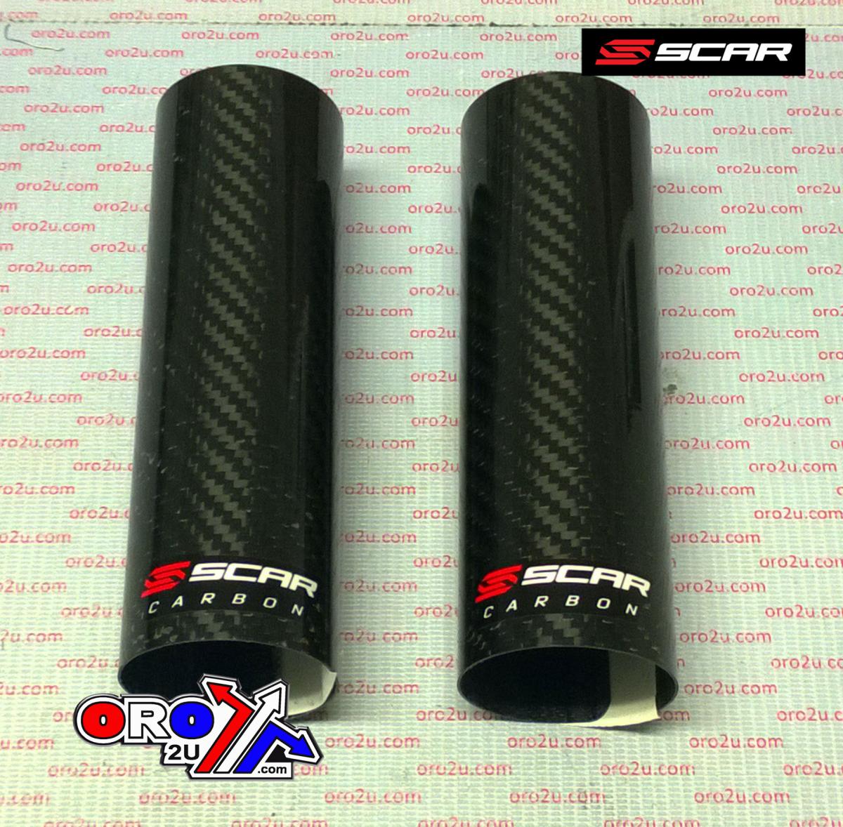 SCAR RACING CARBON UPPER FORK WRAPS, 160x52
