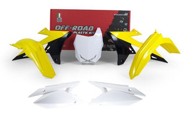R-TECH OEM STYLE PLASTIC KIT/5 SUZUKI RM-Z450 2018-2024, RM-Z250 2019-2024