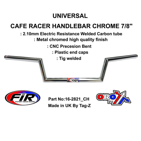 CLUBMAN 7/8'' HANDLEBAR, METAL CHROME PLATED FINISH,  / RE: 5697028439551