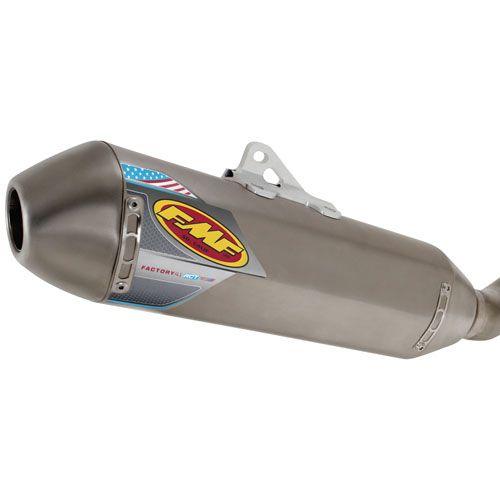 11-13 YZ250F F4.1RCT TI NATU, FMF 044363 FACTORY SILENCER