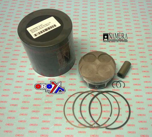 NAMURA 77mm FORGED PISTON KIT C YAMAHA YZ250F 14-15, WR250F 15-17, YZ250FX 15-16