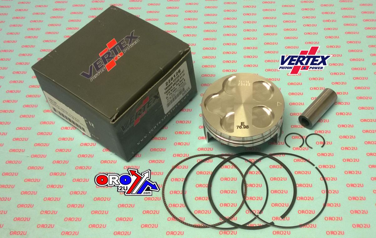 PISTON KIT VERTEX 77.0 A YAMAHA YZ/WR 250 01-14, VERTEX 22812A 13,5:1