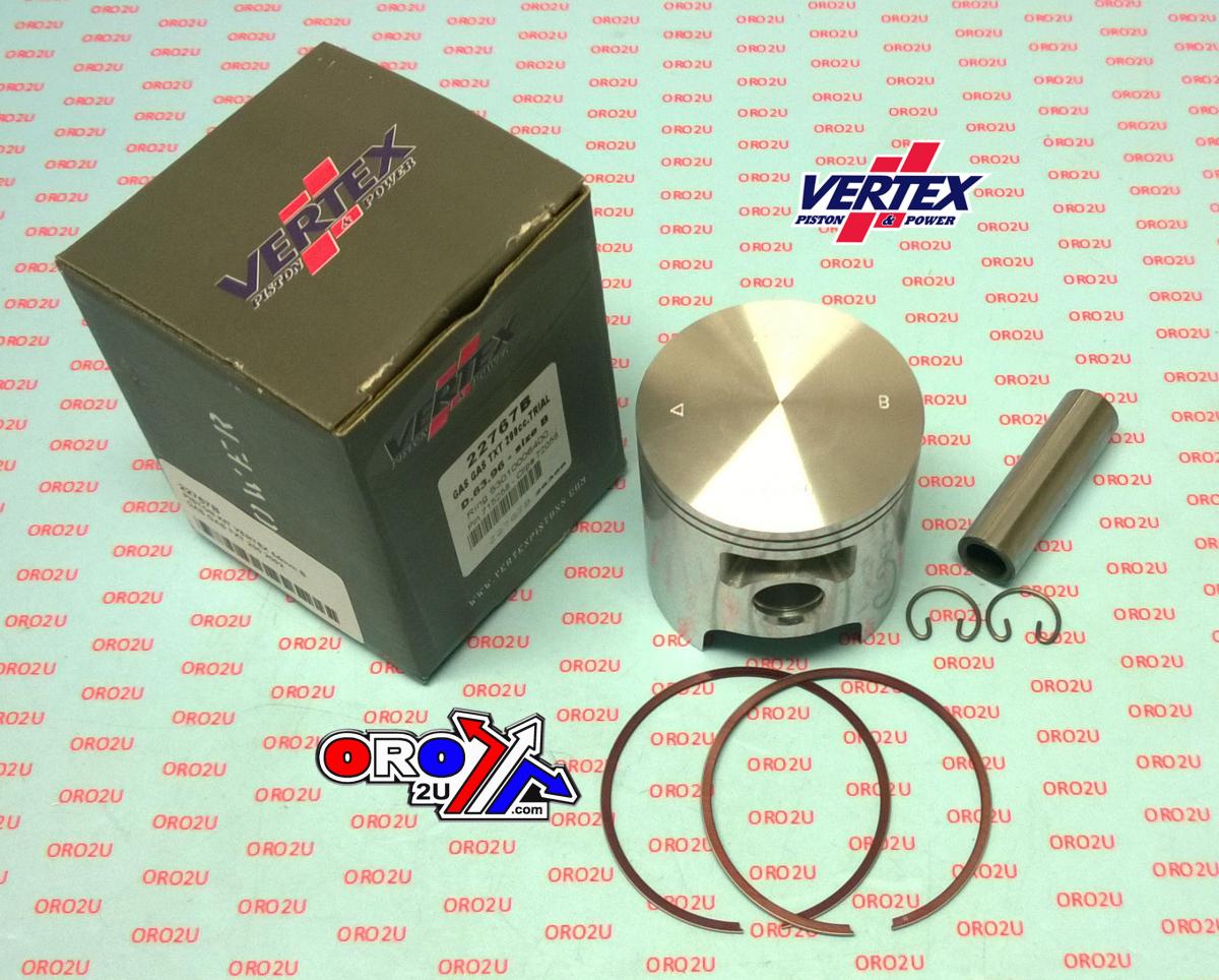 PISTON KIT VERTEX 64.0 B GAS GAS TXT 200 2002, VERTEX 22767B