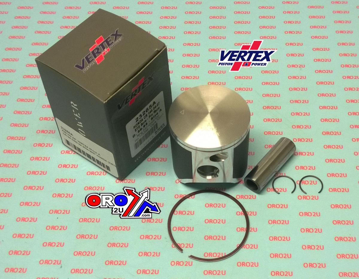PISTON KIT VERTEX 57.0 B HONDA CR125 04-07 PRO RACE, VERTEX 23265B BIG BORE