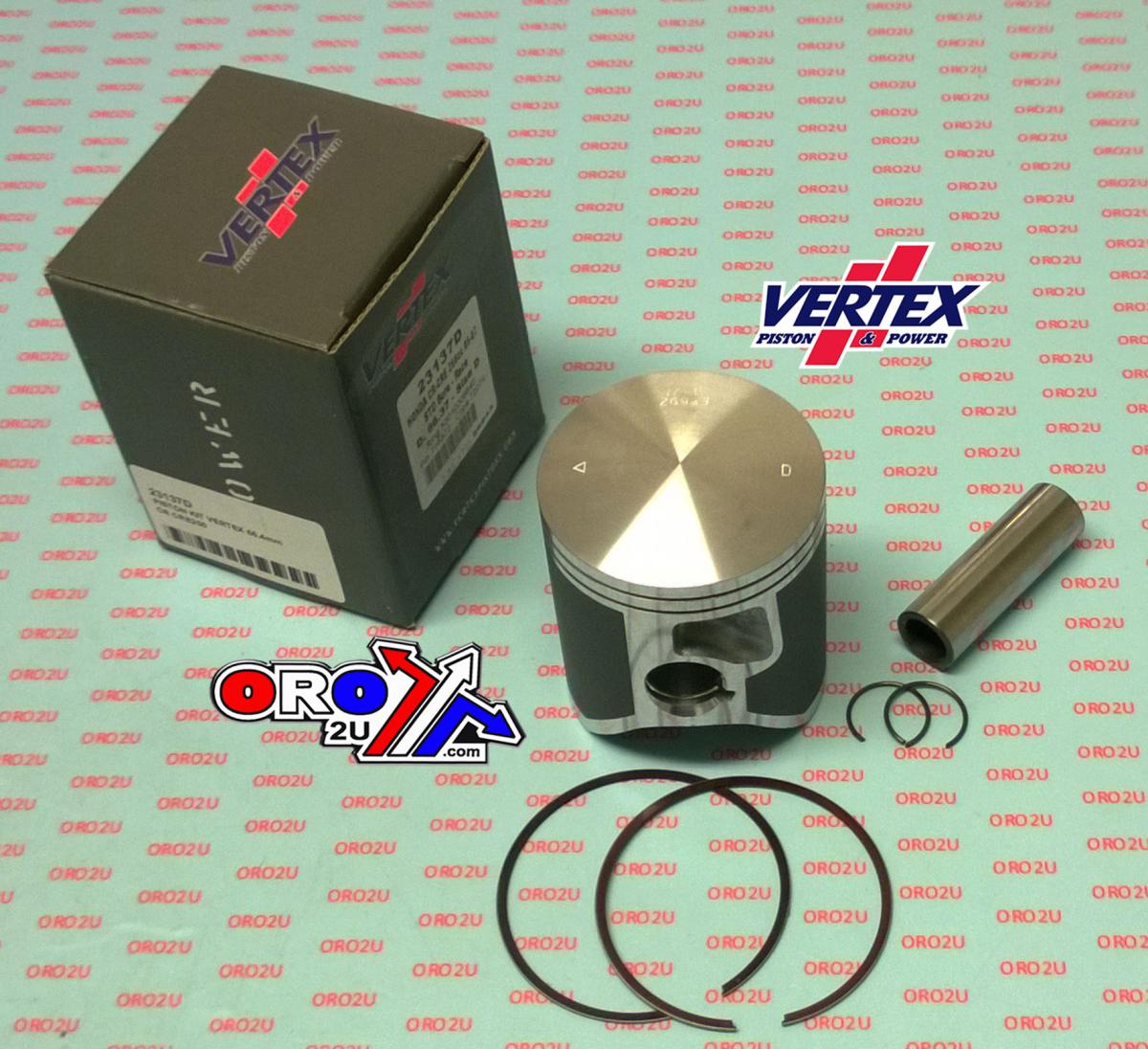 PISTON KIT VERTEX 66.4 A HONDA CR 250 05-07 RACE, VERTEX 23137A