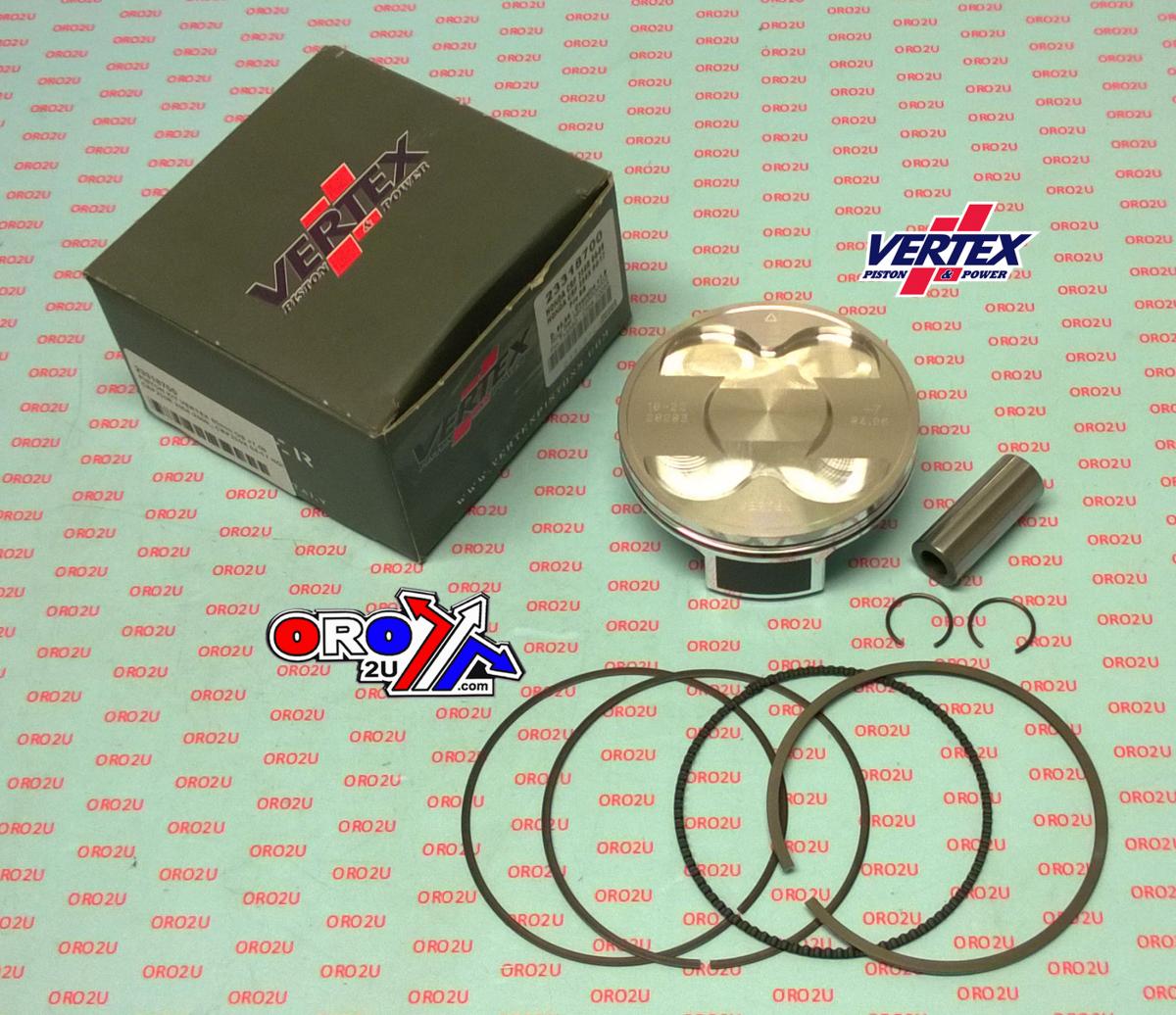PISTON KIT VERTEX 85.0 HONDA CRF 250 R/X 04-17, 23318700 OS +7.00 BIG BORE XXL