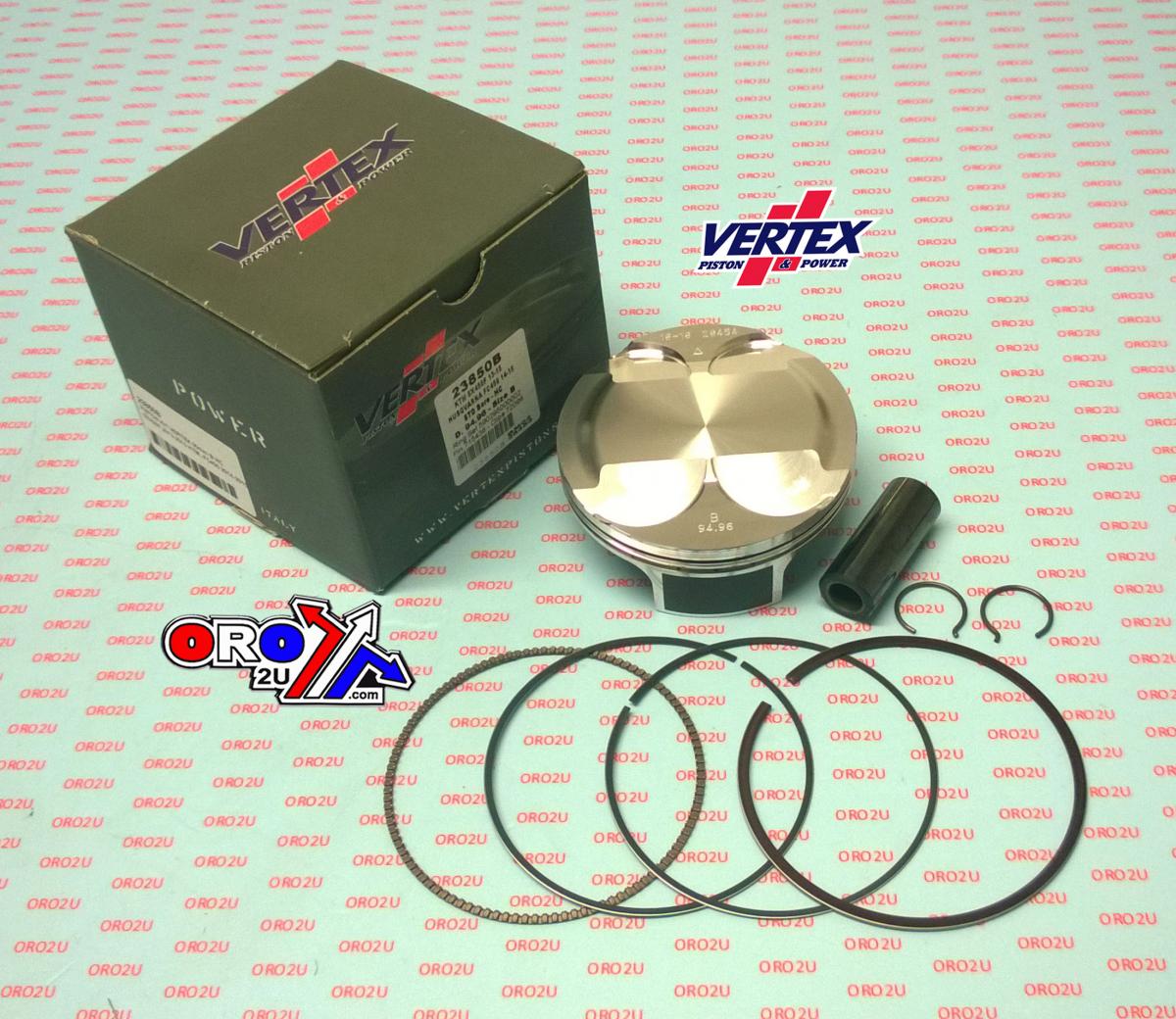 PISTON KIT VERTEX 95.0 C HC KTM SX 450 13-15, VERTEX 23850C HC COMPR 13,2:1