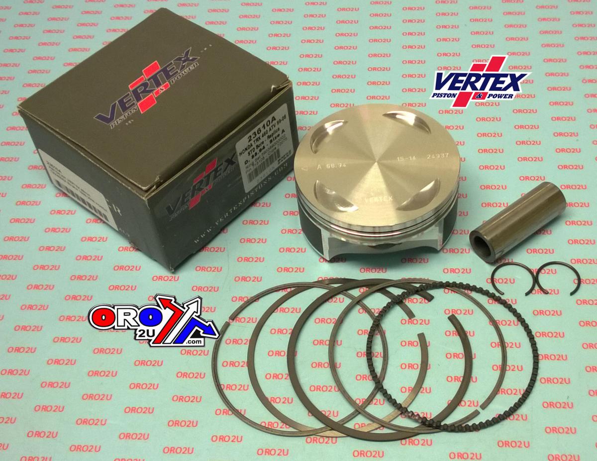 PISTON KIT VERTEX 77.0 B HC KAWASAKI KXF 250 2010, VERTEX 23567B HC COMPR 13,9:1