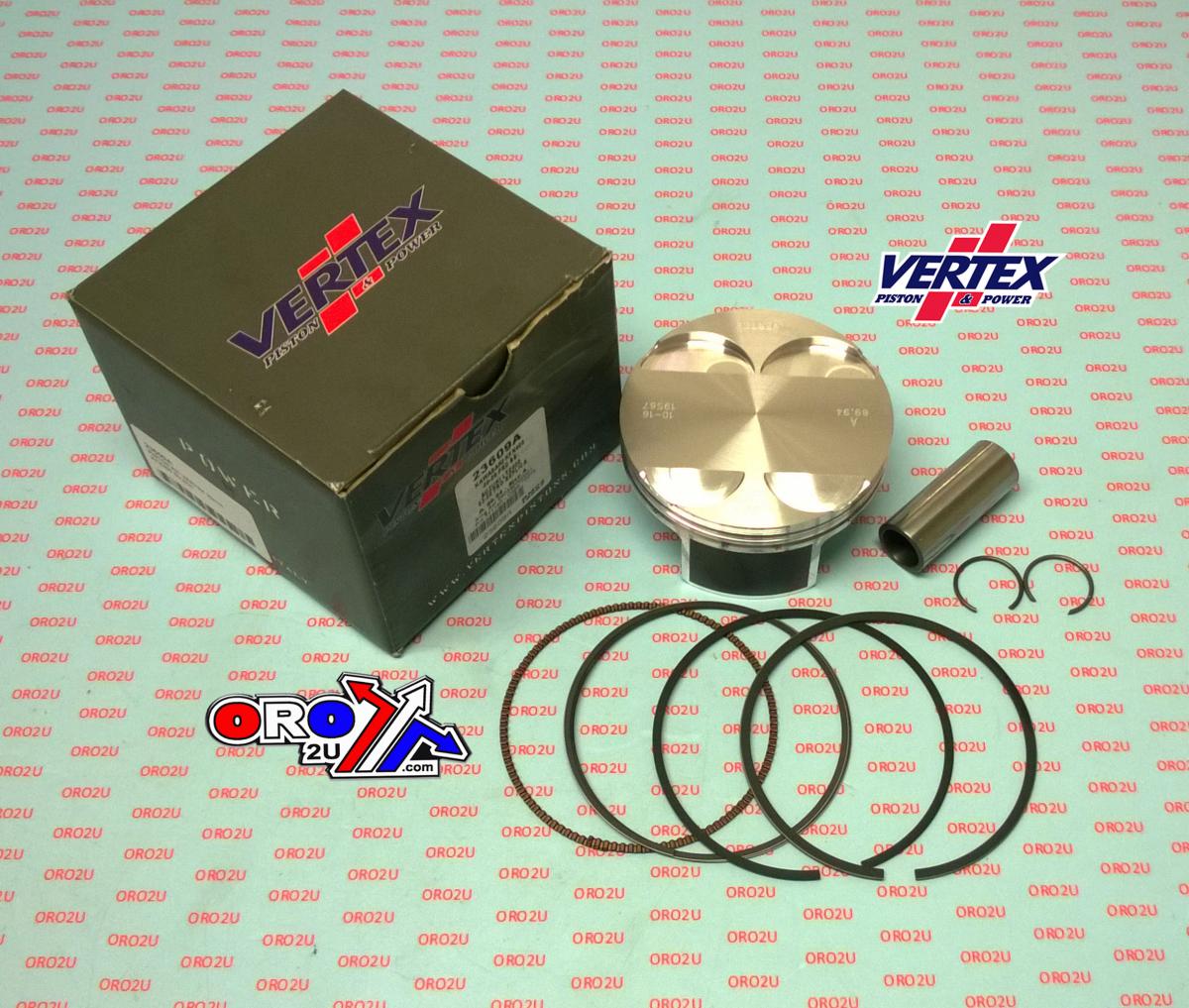 PISTON KIT VERTEX 90.0 SUZUKI LTZ 400 00-12, VERTEX 23609A KAW KFX 400