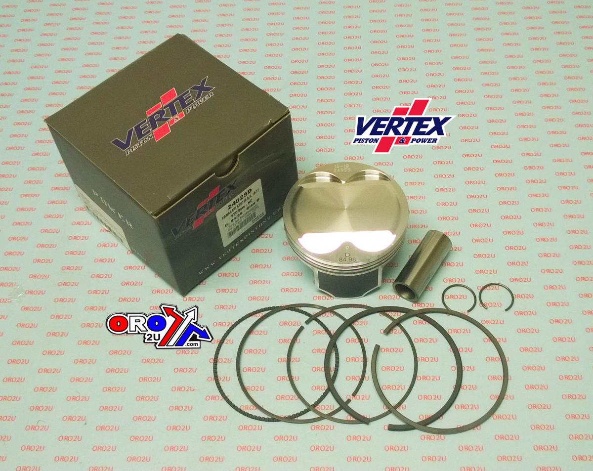 PISTON KIT VERTEX 85.0 D HC KAWASAKI KFX750 15-17, VERTEX 24025D HC COMPR 12.1:1