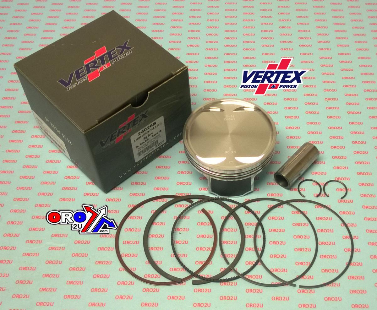 PISTON KIT VERTEX 91.0 A KAWASAKI KFX 750 15-17, VERTEX 24026A OS+6:00 BIG BORE