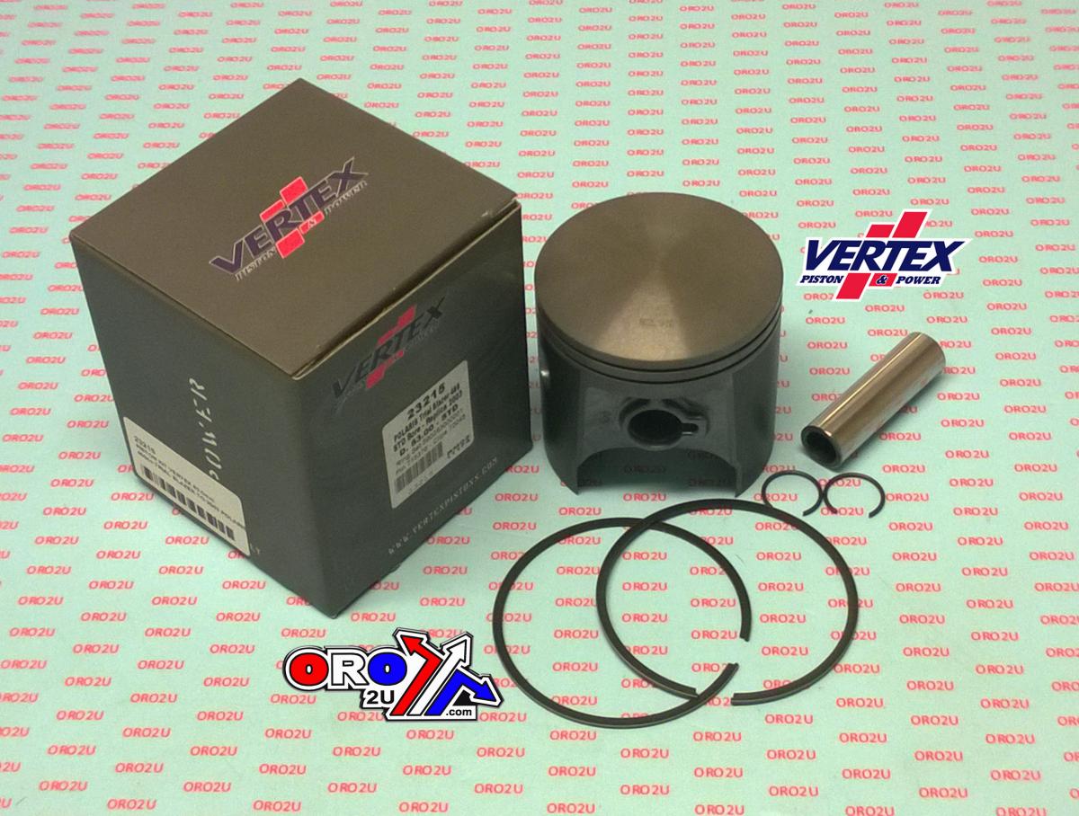 PISTON KIT VERTEX 84.5 POLARIS 400 ATV >03, VERTEX 23215150 OS +1.50 TRAILBLAZER