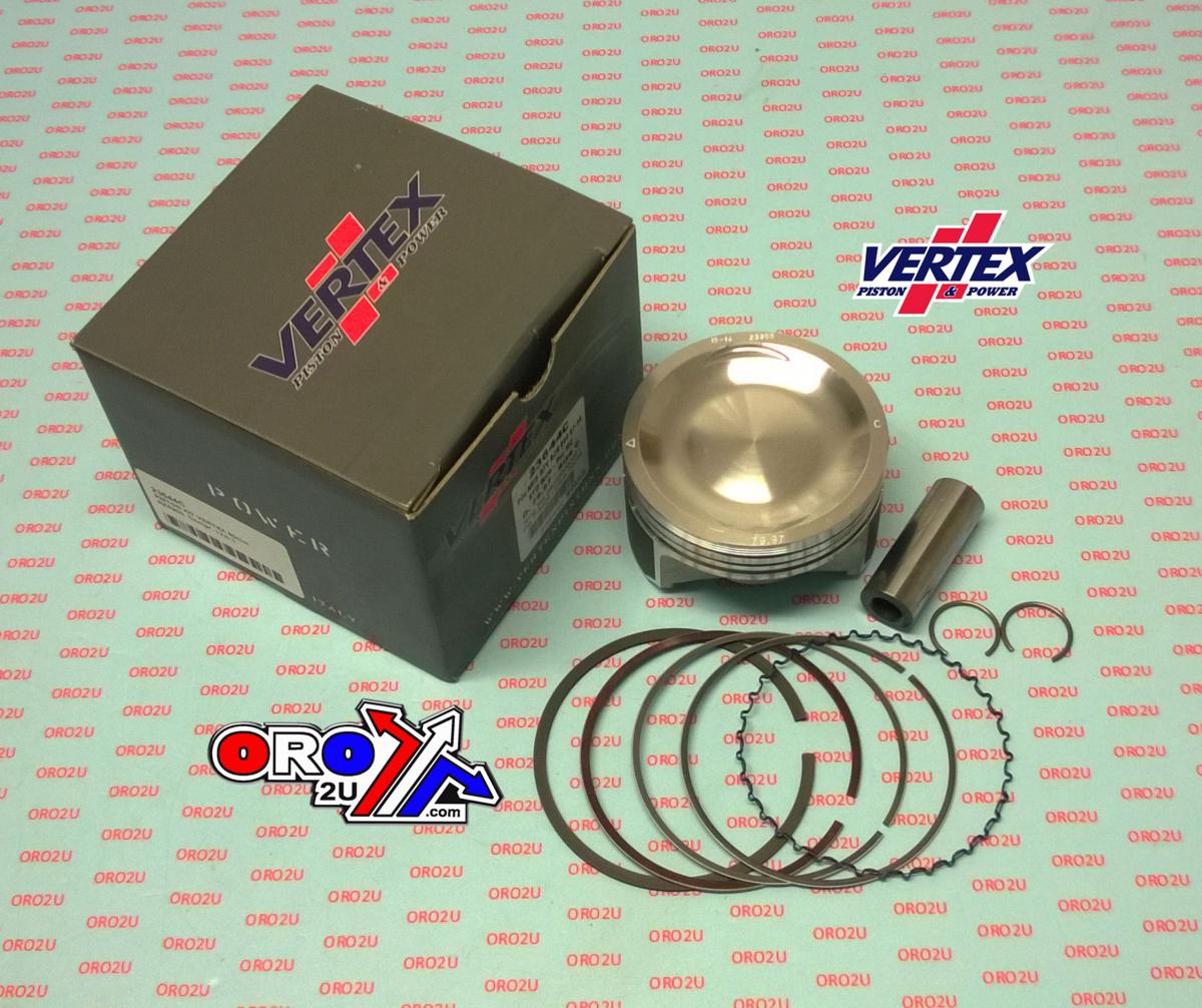 PISTON KIT VERTEX 80.0 C HC POLARIS RZR/SPORTSMAN 800 09-14, HC COMPR 11,0:1