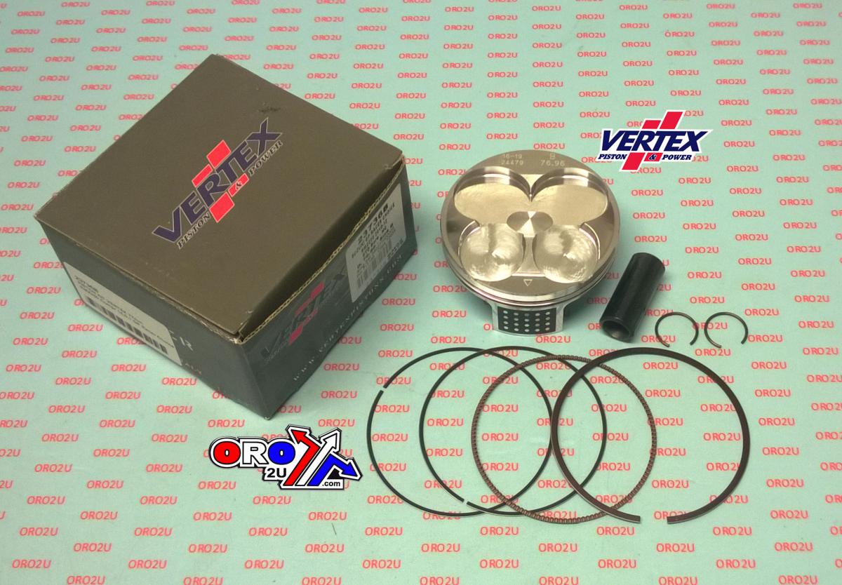 PISTON KIT VERTEX 77.0 A GP SUZUKI RMZ 250 10-12, VERTEX 23736A HC COMPR 14,0:1