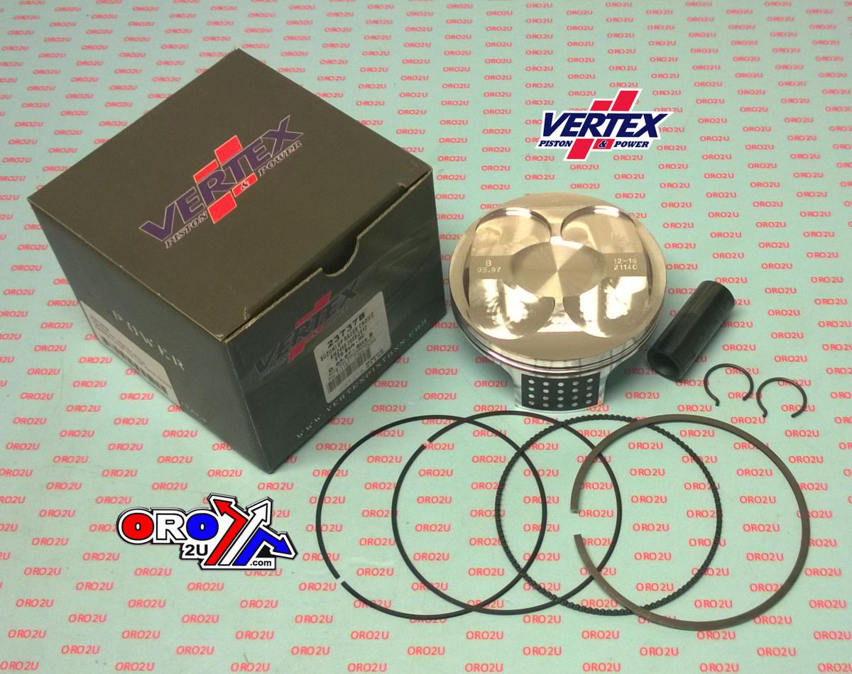 PISTON KIT VERTEX 96.0 C GP SUZUKI RMZ 450 08-12, VERTEX 23737C HC COMPR 13,8:1