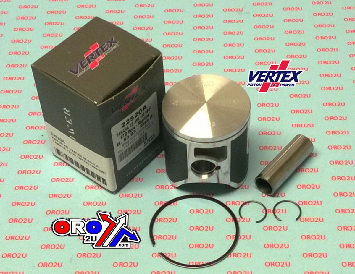 PISTON KIT VERTEX 54.0 C YAMAHA YZ125 98-01, VERTEX 22520C