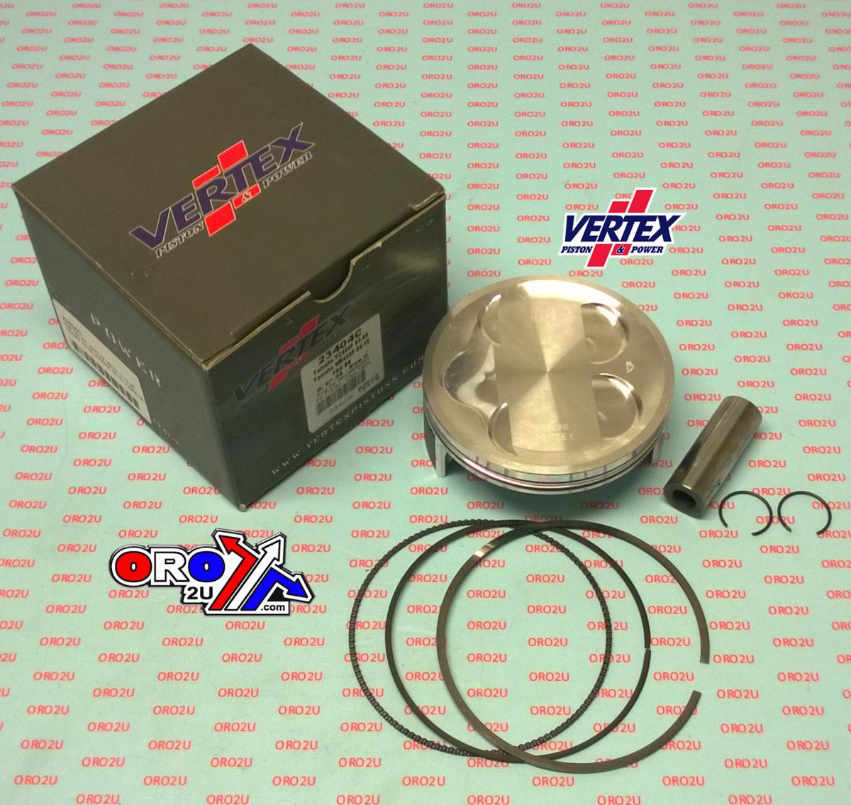 PISTON KIT VERTEX 98.0 A YAMAHA WR/YZ 450 03-15, OS+3.00 BIG BORE COMPR 12,5:1
