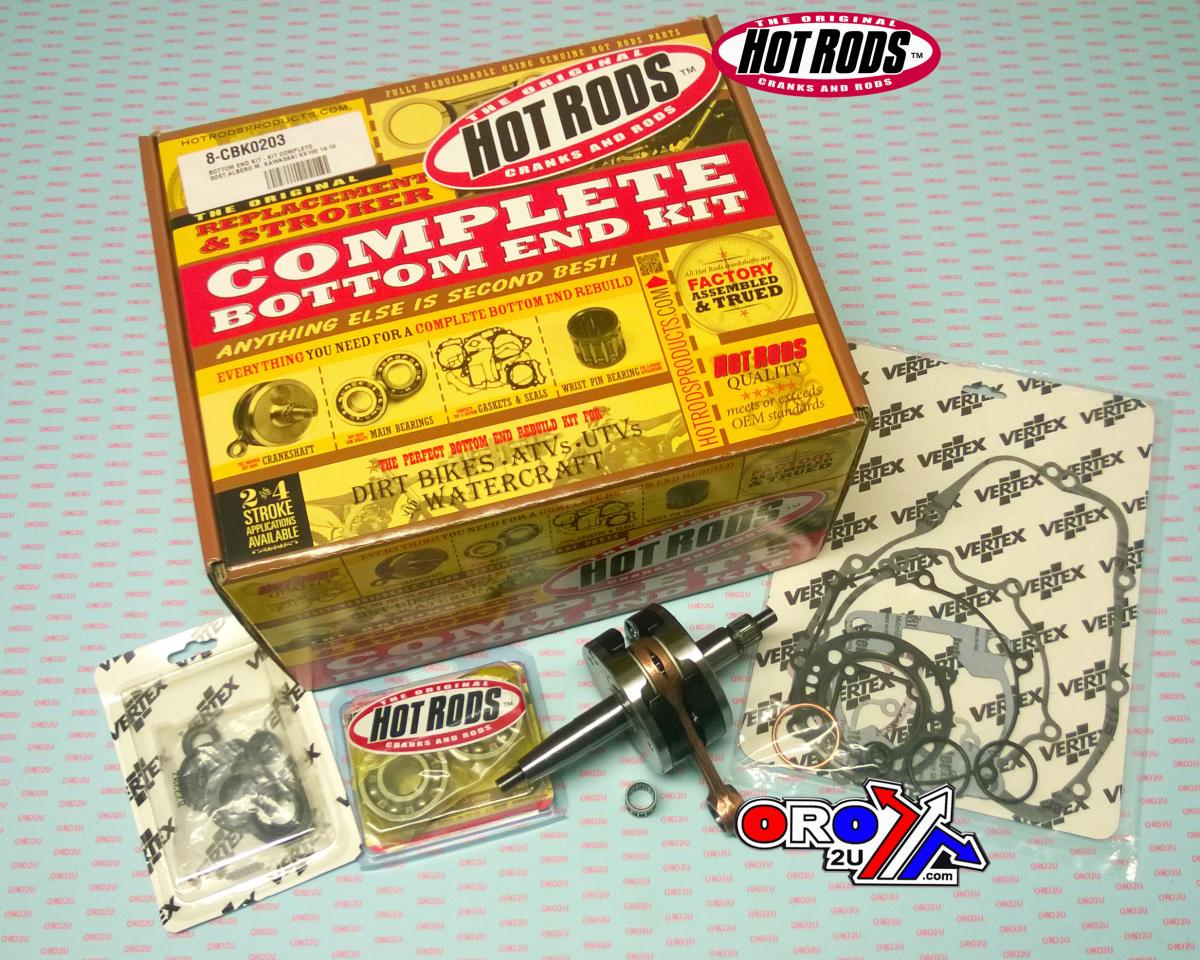 HOTROD CRANKSHAFT BOTTOM END KIT KAWASAKI KX100 2014-2021