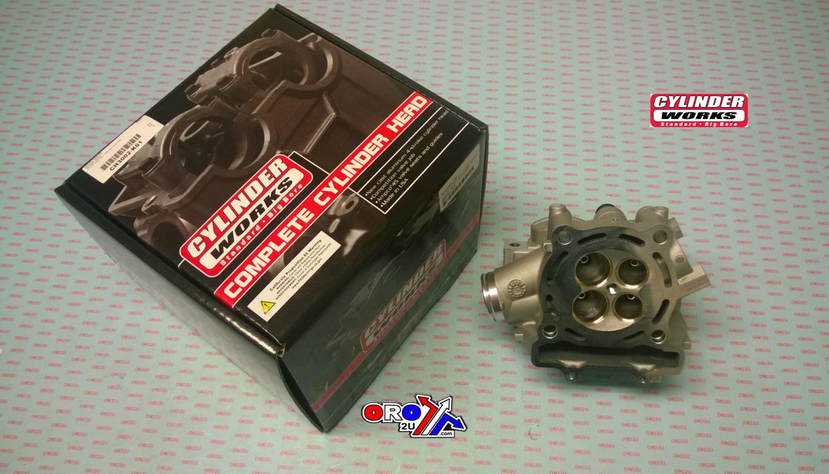 CYLINDER WORKS, CYLINDER HEAD KIT SUZUKI RM-Z250 04 -06 KAWASAKI KX250F 04-05