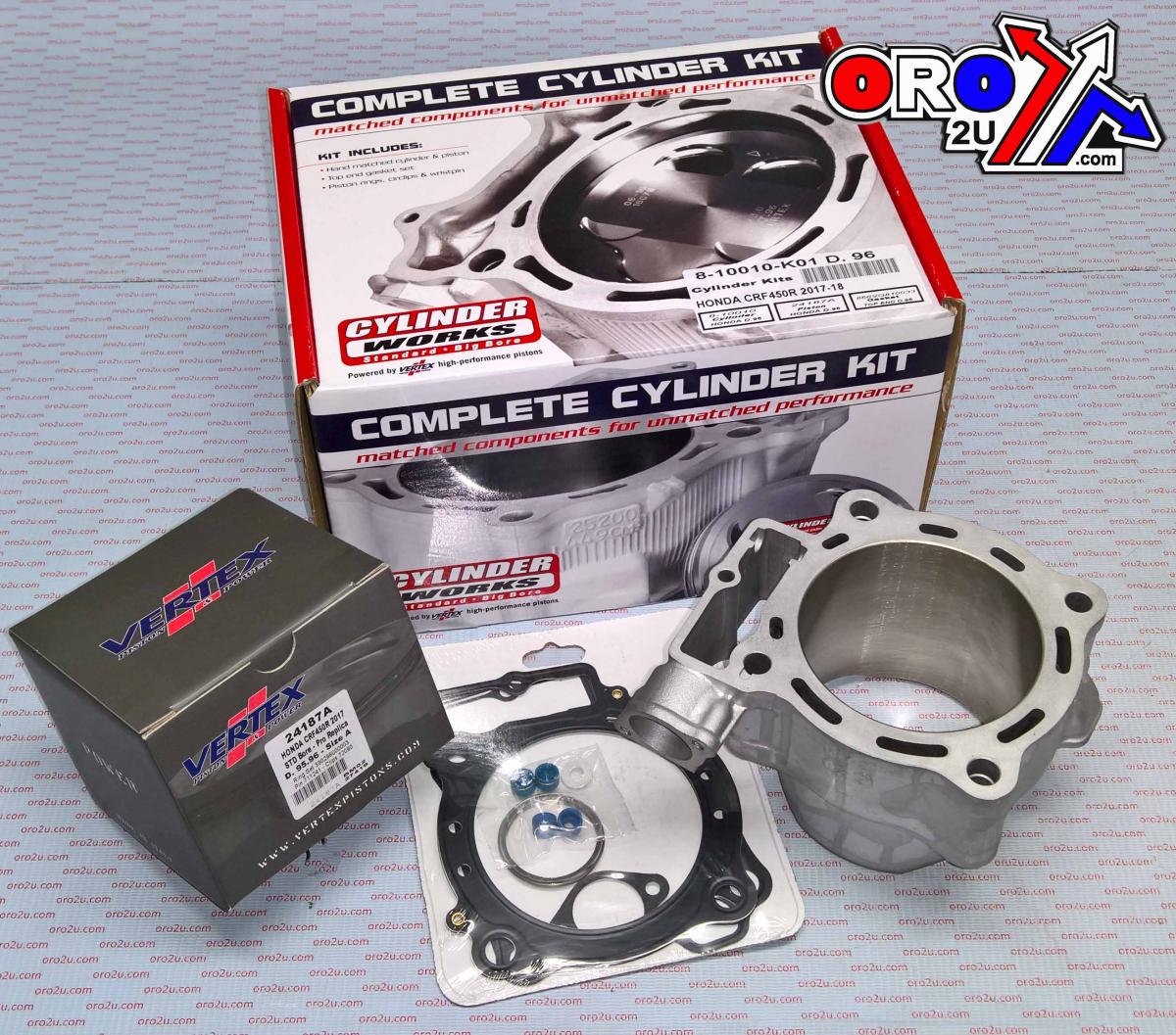 CYLINDER WORKS CYLINDER KIT CRF450R 17-24, 96mm, 10010-K01