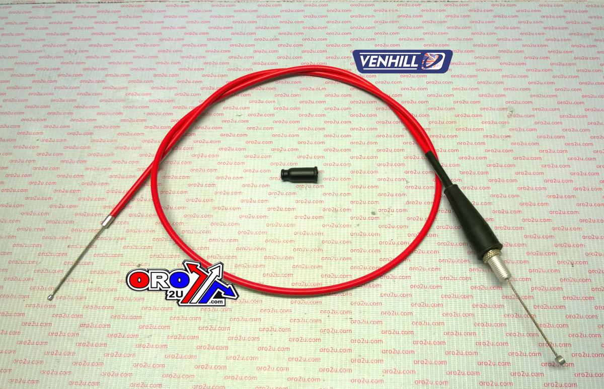 CABLE THROTTLE RED, HONDA CR250 78-80, VENHILL H02-4-005-RD