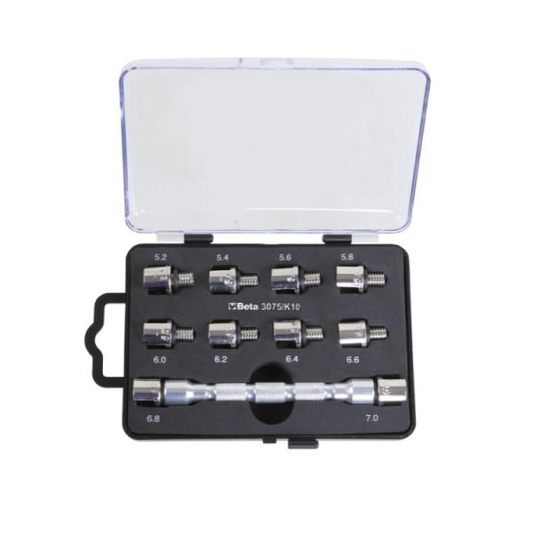 SPOKE KEY WRENCH SET, 3075/K10, BETA TOOLS