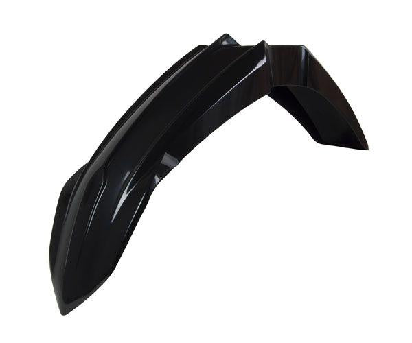 R-TECH BLACK FRONT FENDER YAMAHA YZ125 22-24, YZ250F 21-24, YZ450F 18-22