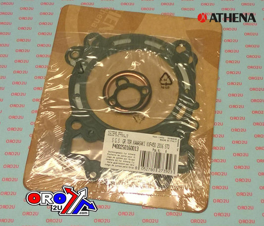 ATHENA TOP END GASKET SET KAWASAKI KX450F 2016-2018, STD BORE