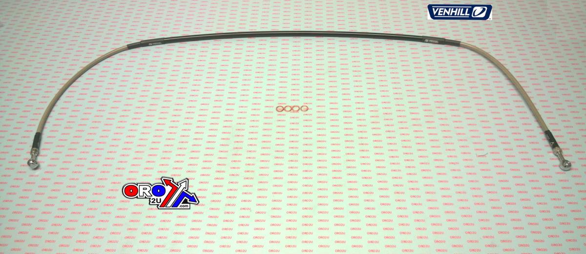 HOSE FRONT BRAKE SILVER / BLK, VENHILL K01-1-044/P-CL KTM 17-24
