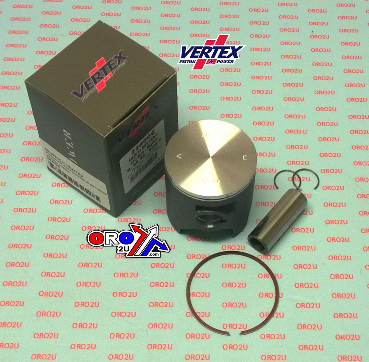 VERTEX 56mm PISTON KIT C, SUZUKI RGV 250, APRILIA RS250, SINGLE RING