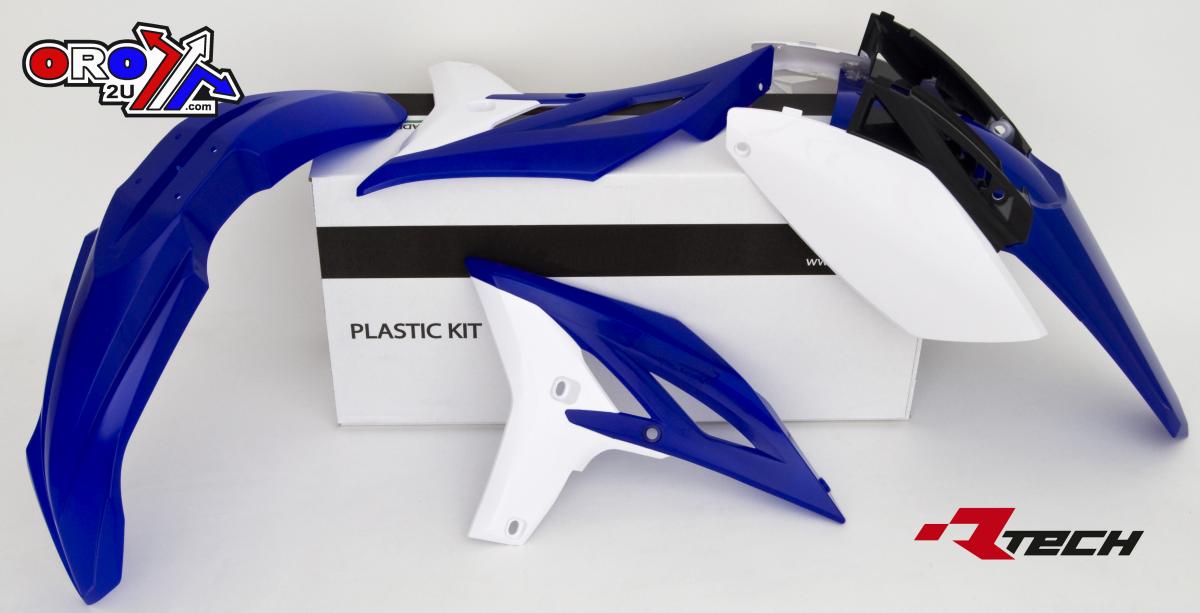 R-TECH OEM STYLE PLASTIC KIT/5 YAMAHA YZ250F 2010-2013