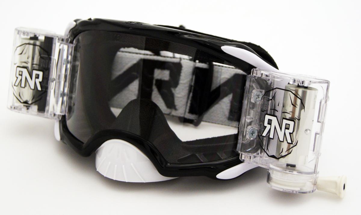 RNR PLATINUM WVS 48mm, BLACK GOGGLE, ROLL OFF, GAA230, WIDE VISION SYSTEM