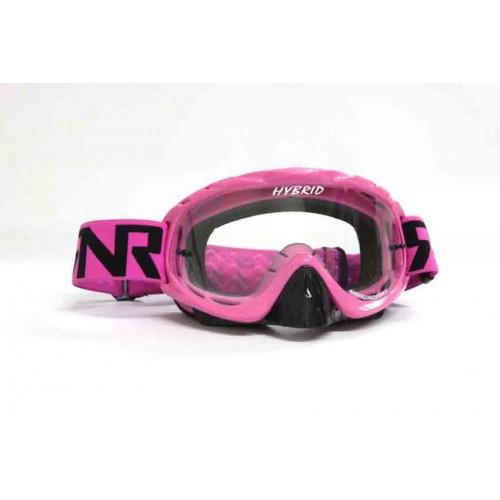 RNR HYBRID PINK TEAR OFF, PINK GOGGLE, GH49TO