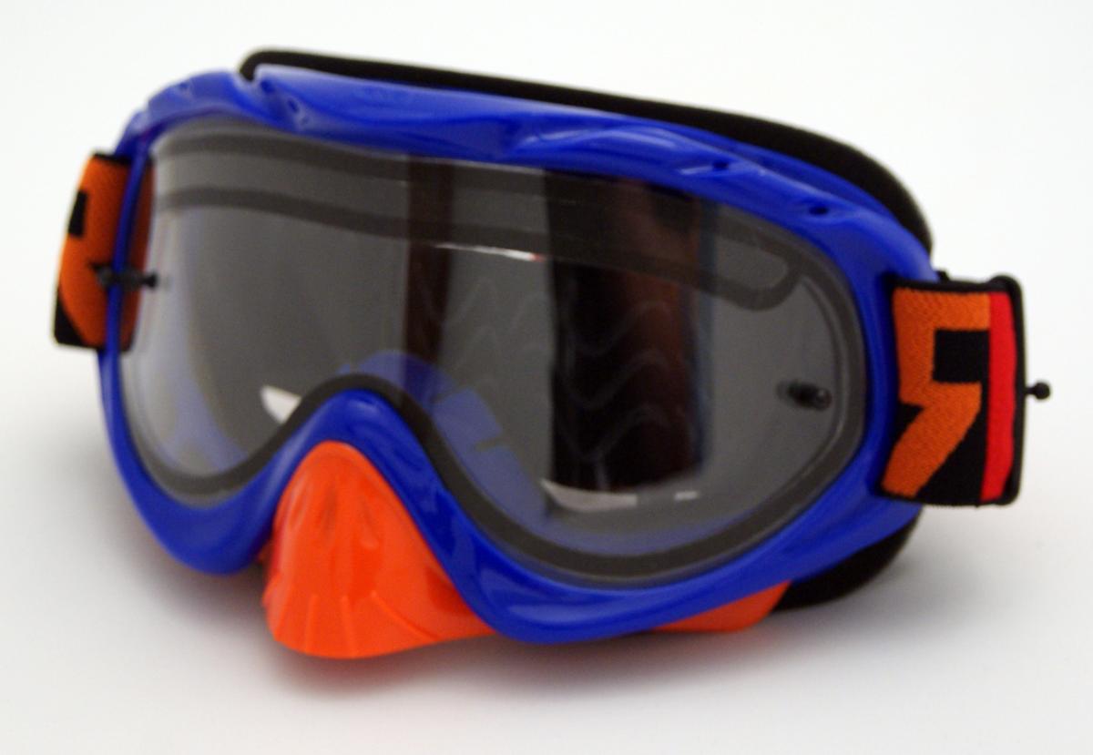 RNR HYBRID BLUE/ORANGE VENTED LENS, BLUE/ORANGE KTM GOGGLE, GH446DV