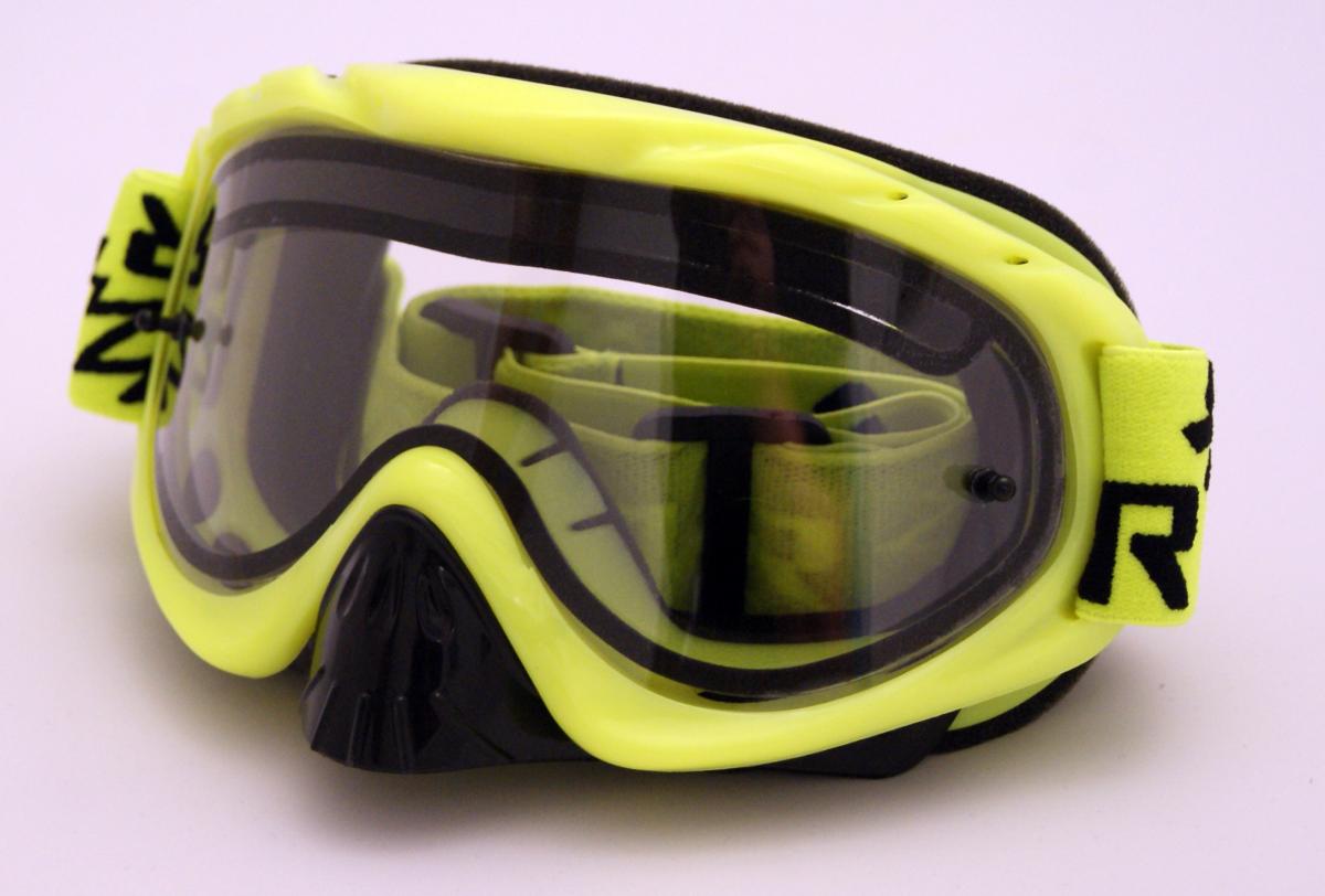 RNR HYBRID PSYCHO YEL VENTED LENS, PSYCHO YELLOW GOGGLE, GH61DV
