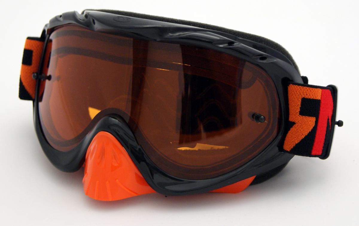 RNR HYBRID BLACK/ORANGE VENTED LENS, BLACK/ORANGE LIMITED EDITION, GH236DV