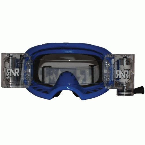 RNR COLOSSUS BLUE WVS 48mm, BLUE GOGGLE, WIDE VISION, GXX44, ROLL & TEAR OFF