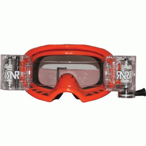 RNR COLOSSUS ORANGE WVS 48mm, ORANGE GOGGLE, WIDE VISION, GXX46, ROLL & TEAR OFF
