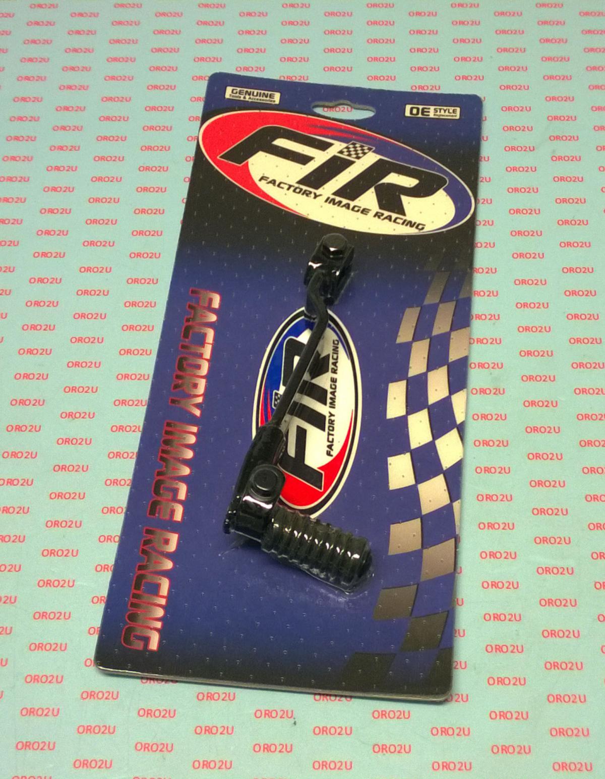 GEAR LEVER BLACK STEEL YAMAHA PW80 ALL,  21W-18111-00,  35-013_STEEL.FIR