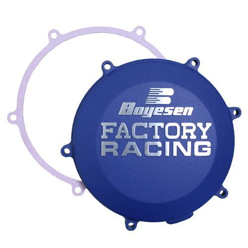 CLUTCH COVER 16-18 KX450F, BOYESEN CC-18AL, BLUE