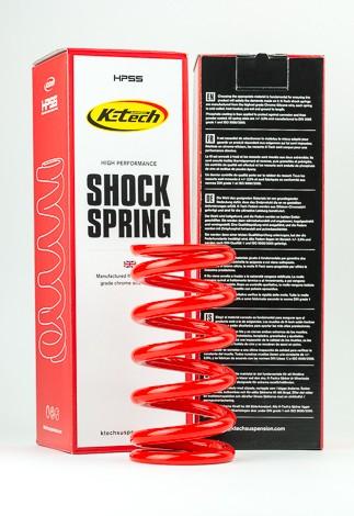 K-TECH SHOCK ABSORBER SPRING,60N (55x220) Red, 55-220-60