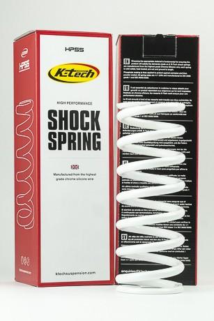 K-TECH SHOCK ABSORBER SPRING,54N(63x260) White, 63-260-54