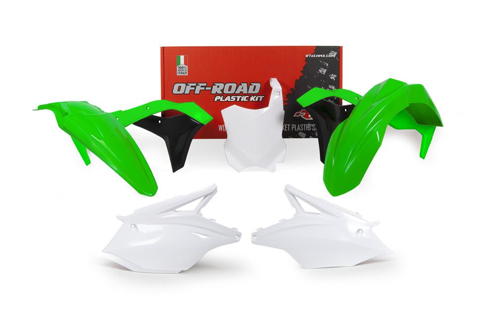 R-TECH OEM 19 STYLE PLASTIC KIT/5 KAWASAKI KX250F 2017-2020