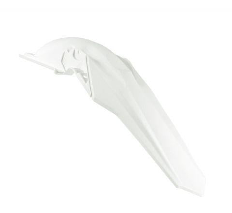R-TECH WHITE REAR FENDER SUZUKI RM-Z250 2019-2023, RM-Z450 2018-2023