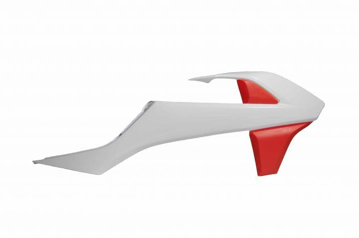 R-TECH ORANGE/WHITE RAD SCOOPS KTM SX85 2018-2024, GASGAS MC85 2021-2024