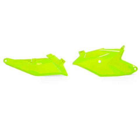 R-TECH NEON YELLOW SIDE PANELS KTM SX85 2018-2024, GAS GAS MC85 2021-2024