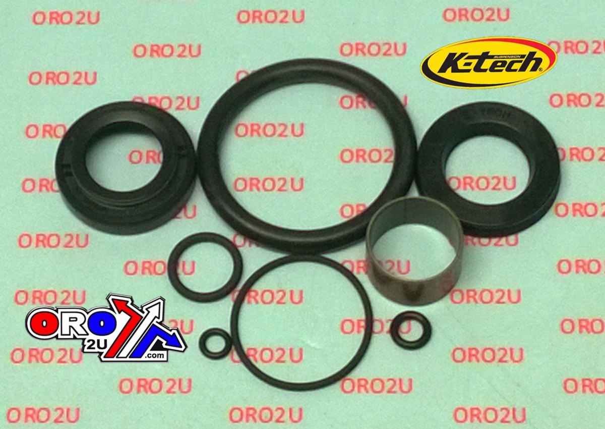 REAR SHOCK SEAL KIT -WP 46/18 Lip Seal, K-TECH, KTM 125-500 08-18, 85SX 08-18