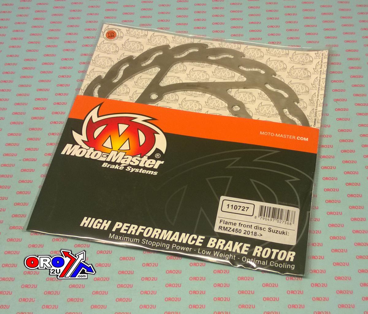 DISC BRAKE FRONT SUZUKI RMZ250 19-24, RMZ450 18-24 FLAME, MOTO-MASTER