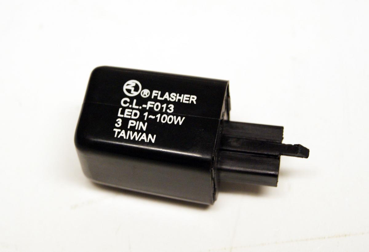 FLASHER RELAY LED 1-100W, PSYCHIC MC-01819