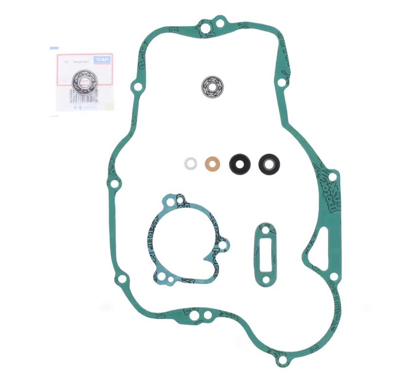 ATHENA WATER PUMP GASKET KIT KAWASAKI KX250 1994-1998, With Bearing